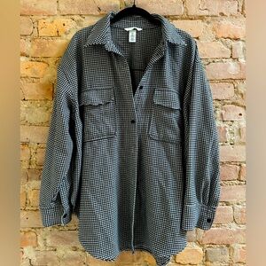 Houndstooth H&M Shacket